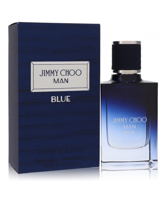 Jimmy Choo Man Blue by Jimmy Choo Eau De Toilette Spray 1 oz (Men)