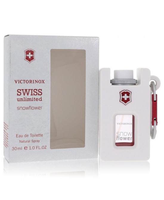 Swiss Unlimited Snowflower by Victorinox Eau De Toilette Spray 1 oz (Women)