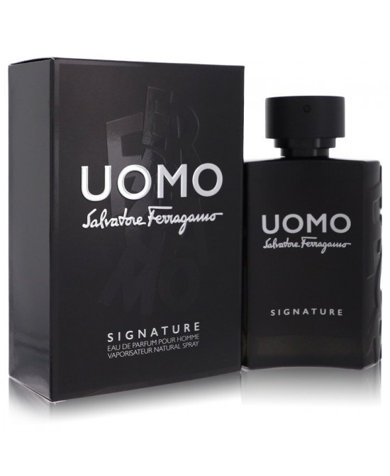 Salvatore Ferragamo Uomo Signature by Salvatore Ferragamo Eau De Parfum Spray 3.4 oz (Men)