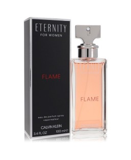 Eternity Flame by Calvin Klein Eau De Parfum Spray 3.4 oz (Women)