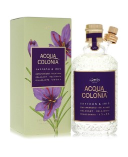 4711 Acqua Colonia Saffron & Iris by 4711 Eau De Cologne Spray 5.7 oz (Women)