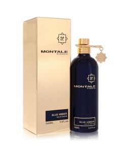 Montale Blue Amber by Montale Eau De Parfum Spray (Unisex) 3.4 oz (Women)