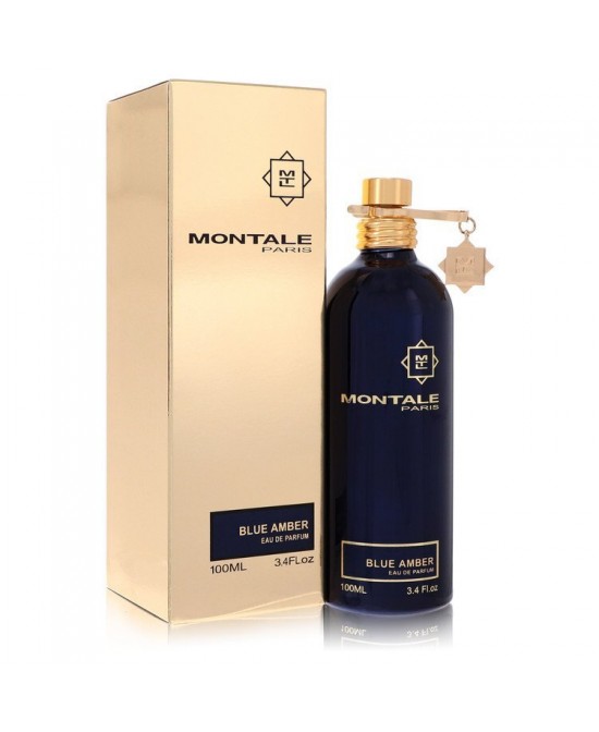 Montale Blue Amber by Montale Eau De Parfum Spray (Unisex) 3.4 oz (Women)