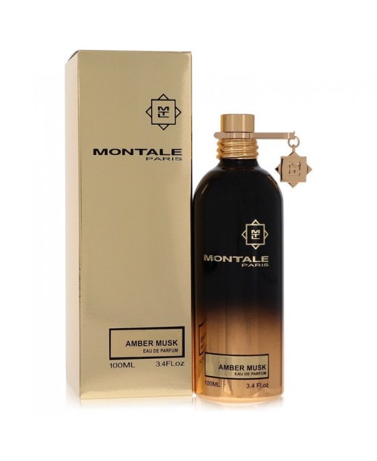 Montale Amber Musk by Montale Eau De Parfum Spray (Unisex) 3.4 oz (Women)