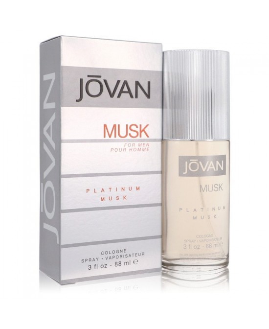 Jovan Platinum Musk by Jovan Cologne Spray 3 oz (Men)