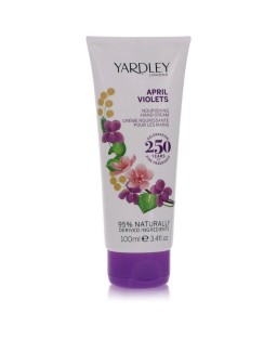 April Violets by Yardley London Hand Cream 3.4 oz (Women)