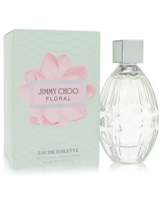 Jimmy Choo Floral by Jimmy Choo Eau De Toilette Spray 3 oz (Women)