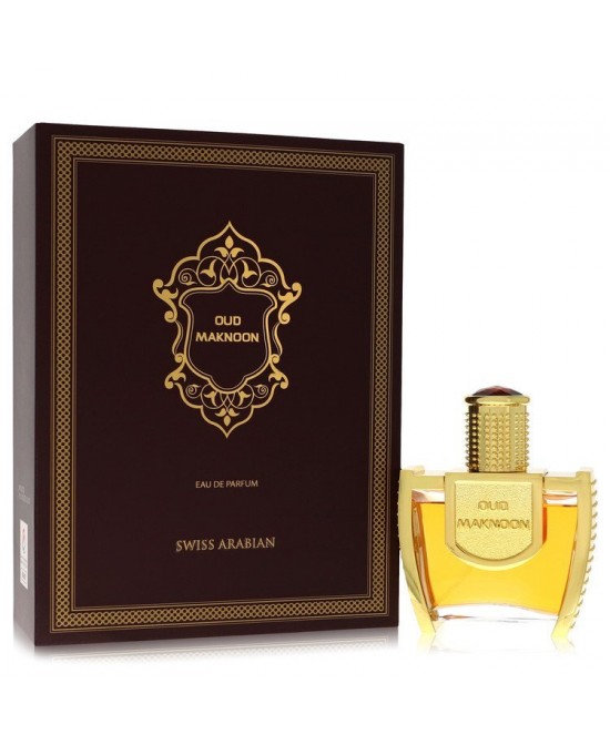 Oud Maknoon by Swiss Arabian Eau De Parfum Spray (Unisex) 1.5 oz (Women)