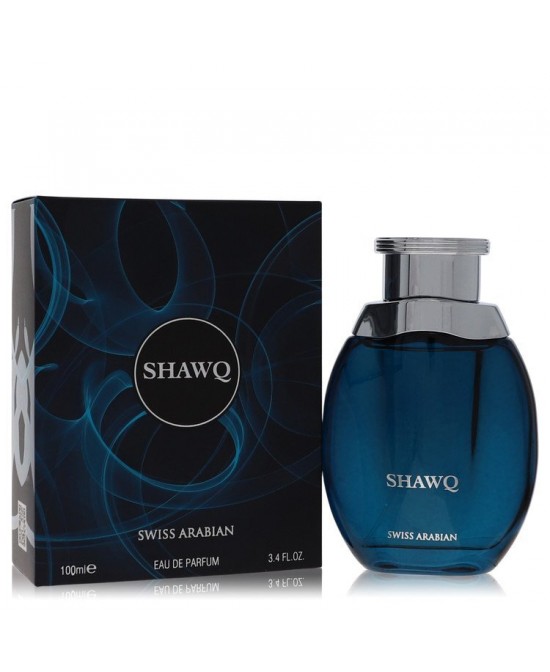 Swiss Arabian Shawq by Swiss Arabian Eau De Parfum Spray (Unisex) 3.4 oz (Women)