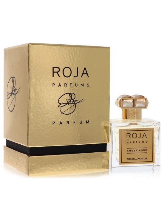 Roja Amber Aoud Crystal by Roja Parfums Extrait De Parfum Spray (Unisex) 3.4 oz (Women)