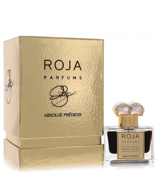 Roja Musk Aoud Absolue Precieux by Roja Parfums Extrait De Parfum Spray (Unisex) 1 oz (Women)