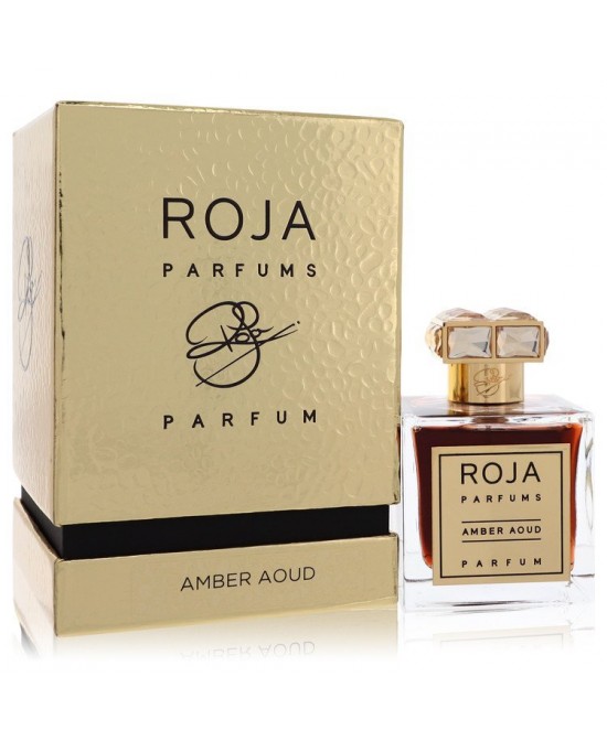 Roja Amber Aoud by Roja Parfums Extrait De Parfum Spray (Unisex) 3.4 oz (Women)