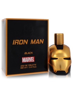 Iron Man Black by Marvel Eau De Toilette Spray 3.4 oz (Men)