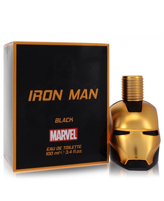 Iron Man Black by Marvel Eau De Toilette Spray 3.4 oz (Men)