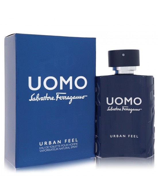 Salvatore Ferragamo Uomo Urban Feel by Salvatore Ferragamo Eau De Toilette Spray 3.4 oz (Men)