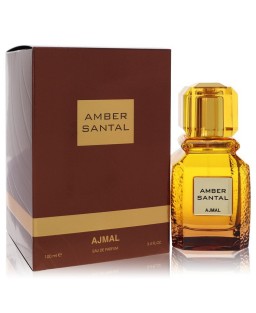 Ajmal Amber Santal by Ajmal Eau De Parfum Spray (Unisex) 3.4 oz (Women)