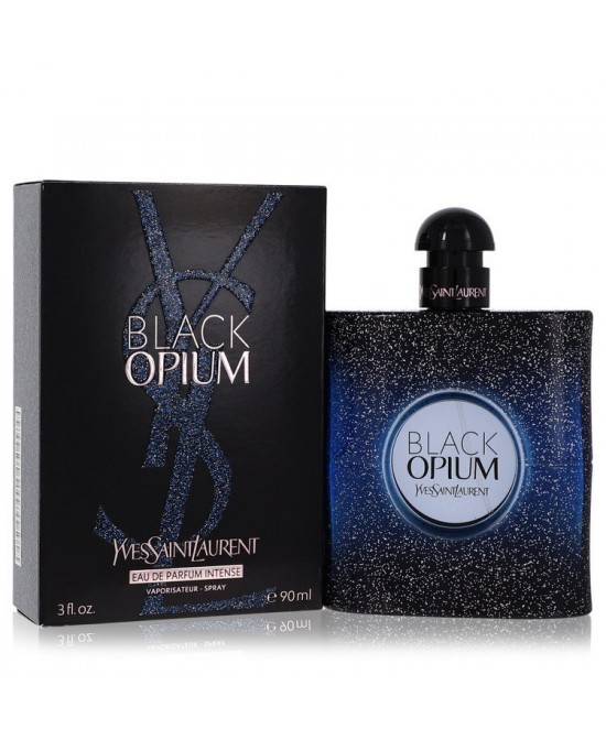 Black Opium Intense by Yves Saint Laurent Eau De Parfum Spray 3 oz (Women)