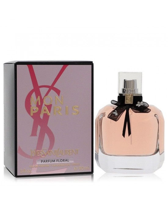 Mon Paris Floral by Yves Saint Laurent Eau De Parfum Spray 3 oz (Women)