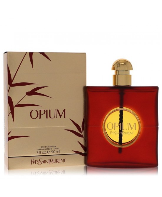 Opium by Yves Saint Laurent Eau De Parfum Spray (New Packaging) 3 oz (Women)