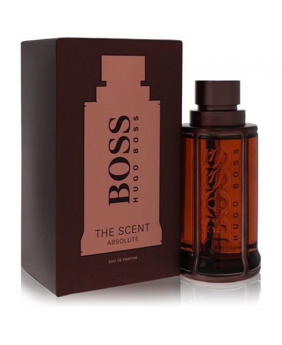 Boss The Scent Absolute by Hugo Boss Eau De Parfum Spray 3.3 oz (Men)