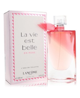 La Vie Est Belle En Rose by Lancome L'eau De Toilette Spray 3.4 oz (Women)