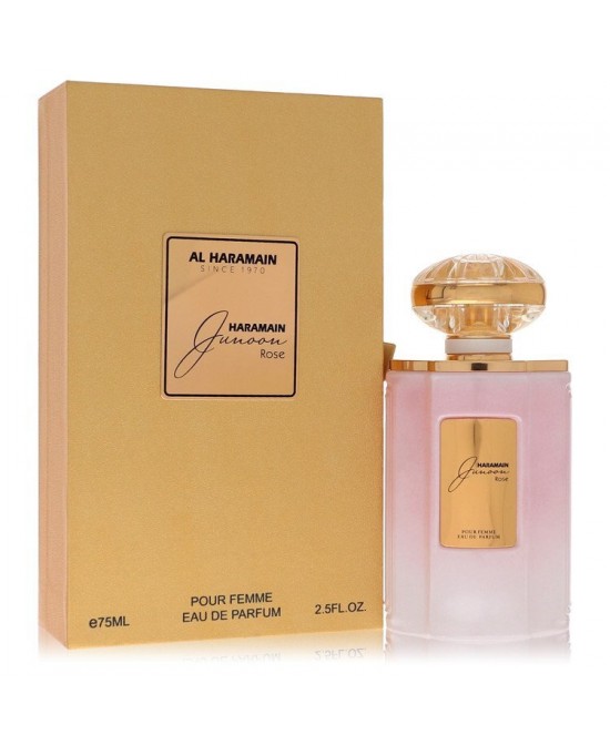 Al Haramain Junoon Rose by Al Haramain Eau De Parfum Spray 2.5 oz (Women)