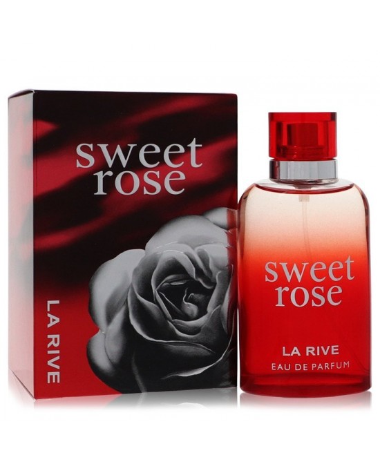 La Rive Sweet Rose by La Rive Eau De Parfum Spray 3 oz (Women)