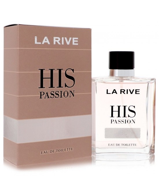 La Rive His Passion by La Rive Eau De Toilette Spray 3.3 oz (Men)