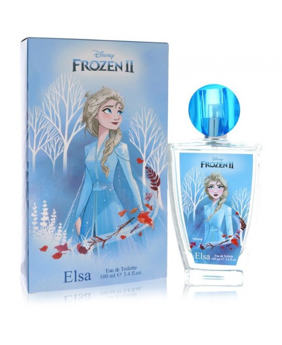 Disney Frozen II Elsa by Disney Eau De Toilette Spray 3.4 oz (Women)