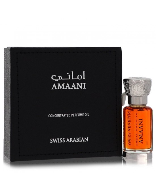 Swiss Arabian Amaani by Swiss Arabian Perfume Oil (Unisex) .40 oz (Men)