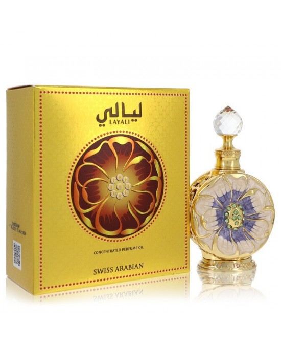 Swiss Arabian Layali by Swiss Arabian Concentrated Perfume Oil 0.5 oz (Women)