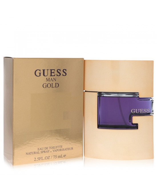 Guess Gold by Guess Eau De Toilette Spray 2.5 oz (Men)