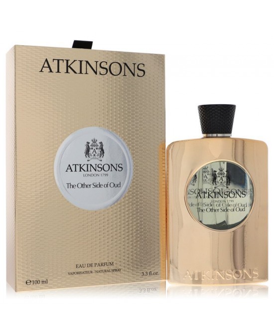 The Other Side of Oud by Atkinsons Eau De Parfum Spray (Unisex) 3.3 oz (Women)