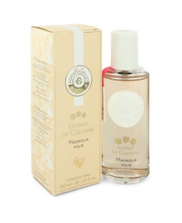 Roger & Gallet Magnolia Folie by Roger & Gallet Extrait De Cologne Spray (Unisex) 3.3 oz (Women)