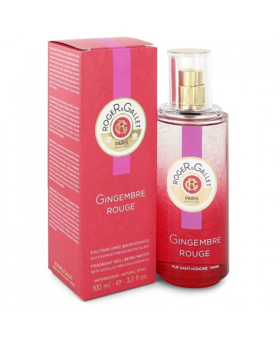 Roger & Gallet Gingembre Rouge by Roger & Gallet Fragrant Wellbeing Water Spray 3.3 oz (Women)