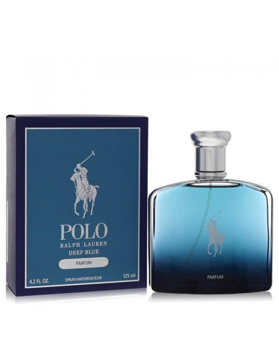 Polo Deep Blue by Ralph Lauren Parfum Spray 4.2 oz (Men)