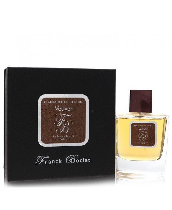 Franck Boclet Vetiver by Franck Boclet Eau De Parfum Spray (Unisex) 3.3 oz (Women)