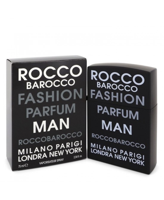 Roccobarocco Fashion by Roccobarocco Eau De Toilette Spray 2.54 oz (Men)