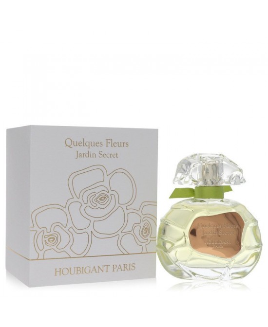 Quelques Fleurs Jardin Secret Collection Privee by Houbigant Eau De Parfum Spray 3.4 oz (Women)