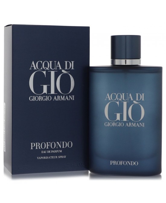 Acqua Di Gio Profondo by Giorgio Armani Eau De Parfum Spray 4.2 oz (Men)