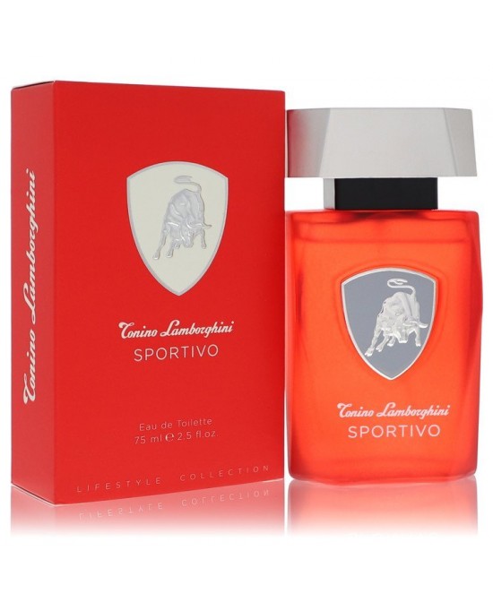 Lamborghini Sportivo by Tonino Lamborghini Eau De Toilette Spray 2.5 oz (Men)