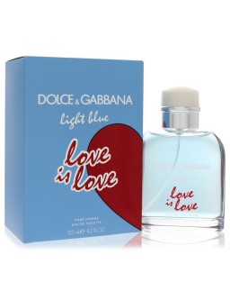 Light Blue Love Is Love by Dolce & Gabbana Eau De Toilette Spray 4.2 oz (Men)