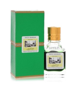 Jannet El Firdaus by Swiss Arabian Concentrated Perfume Oil Free From Alcohol (Unisex Green Attar) .30 oz (Men)