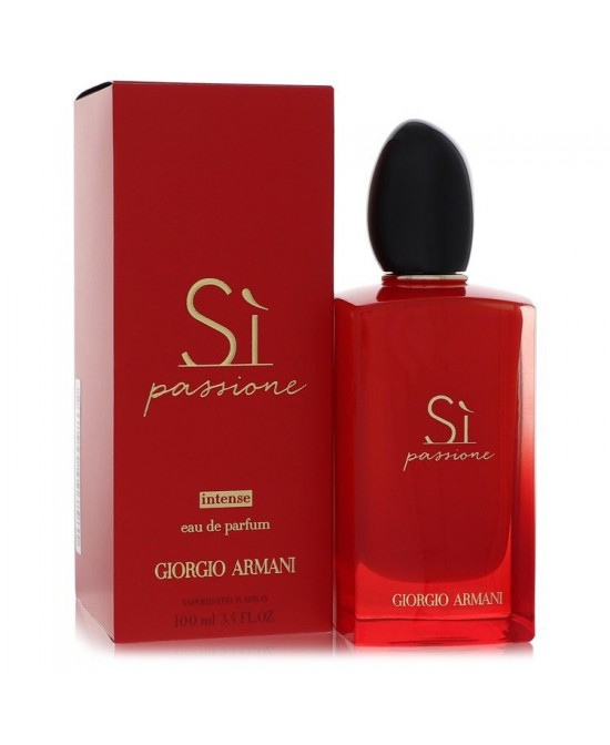 Armani Si Passione Intense by Giorgio Armani Eau De Parfum Spray 3.4 oz (Women)