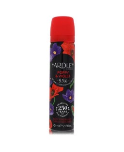 Yardley Poppy & Violet by Yardley London Body Fragrance Spray 2.6 oz (Women)