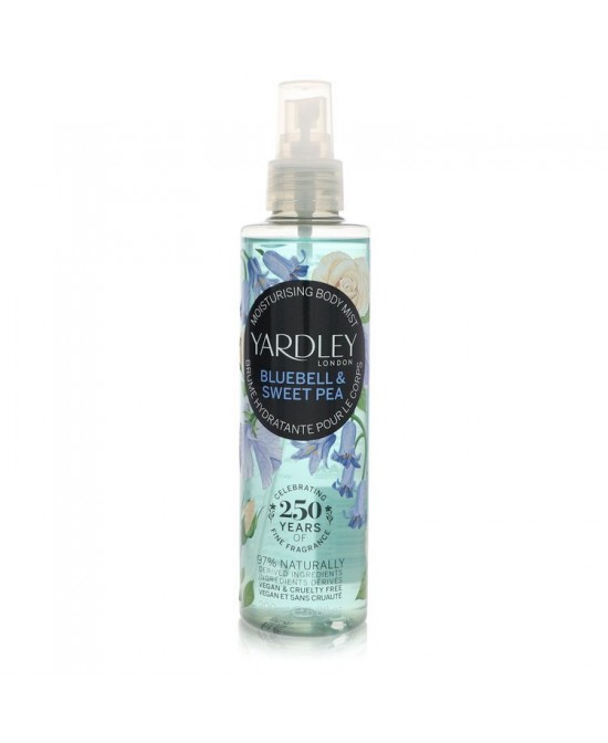 Yardley Bluebell & Sweet Pea by Yardley London Moisturizing Body Mist 6.8 oz (Women)