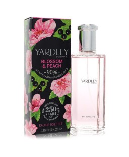 Yardley Blossom & Peach by Yardley London Eau De Toilette Spray 4.2 oz (Women)