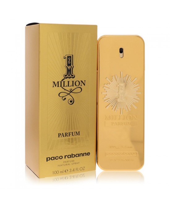 1 Million Parfum by Paco Rabanne Parfum Spray 3.4 oz (Men)