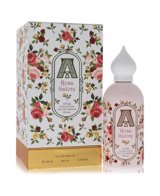 Rosa Galore by Attar Collection Eau De Parfum Spray 3.4 oz (Women)