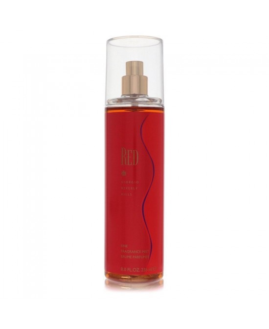 Red by Giorgio Beverly Hills Fragrance Mist 8 oz (Women)